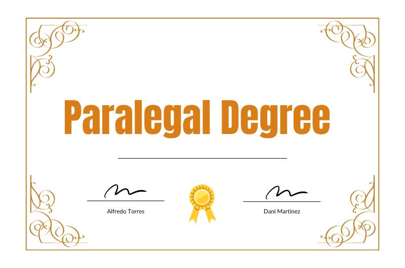 Why You Need A Paralegal Degree