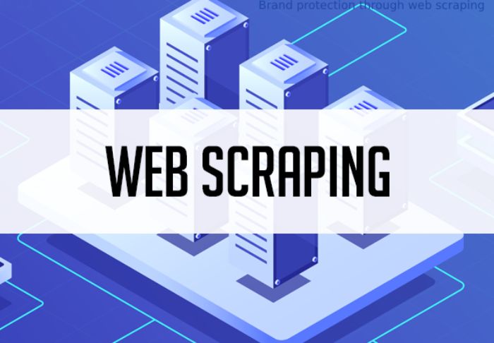 Brand protection through web scraping